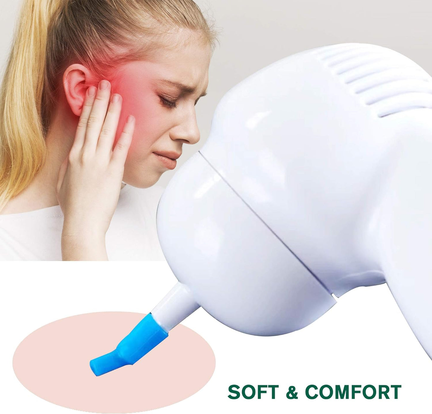 Ear Wax Vacuum, Ear Wax Removal, Ear Wax Suction, Safe and Effective Ear Cleaner for Adults & 5+ Kids