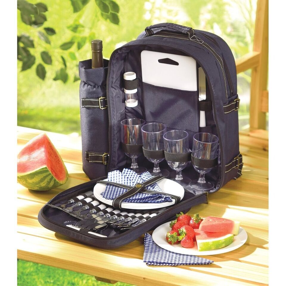 Summerfield Terrace Verdugo Gift Picnic Backpack 4 persons