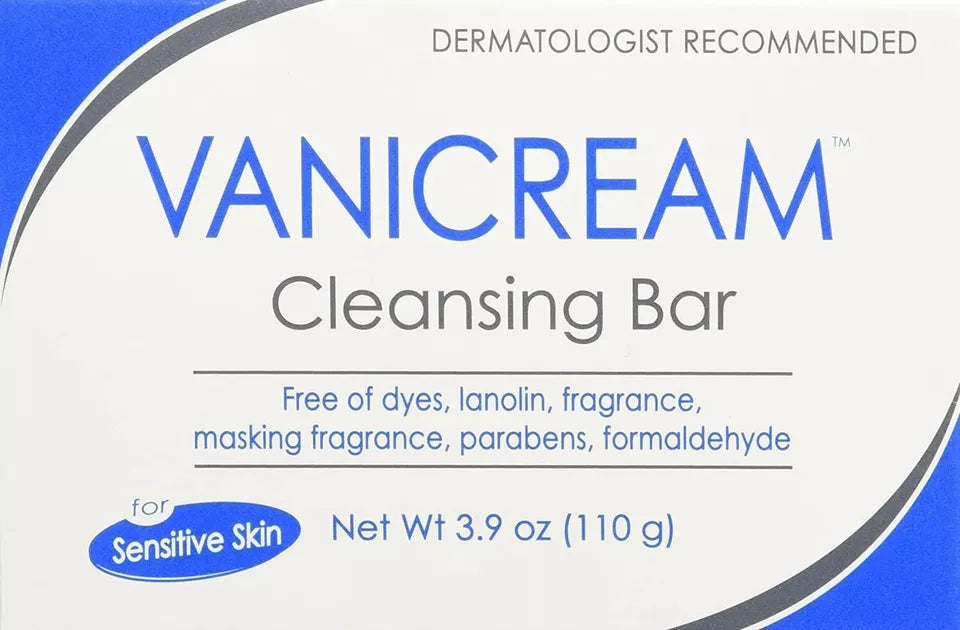 Vanicream Cleansing Bar 2 Pack 3.9oz Each Fresh New